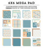 Echo Park Our Baby Boy Cardmakers 6X6 Mega Paper Pad