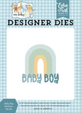 Echo Park Our Baby Boy Baby Boy Rainbow Designer Die Set