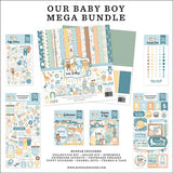 Echo Park Our Baby Boy Mega Bundle Collection Kit