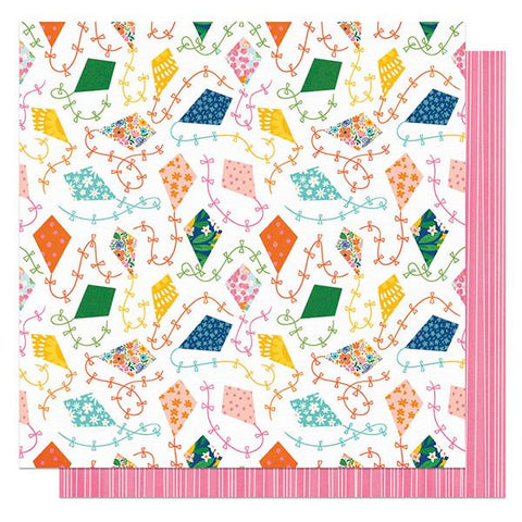 Photoplay Paper Oh What A Beautiful Day Be Happy Patterned Paper