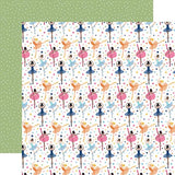 Echo Park Play All Day Girl Dance Class Patterned Paper