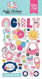 Echo Park Play All Day Girl Puffy Sticker Embellishments