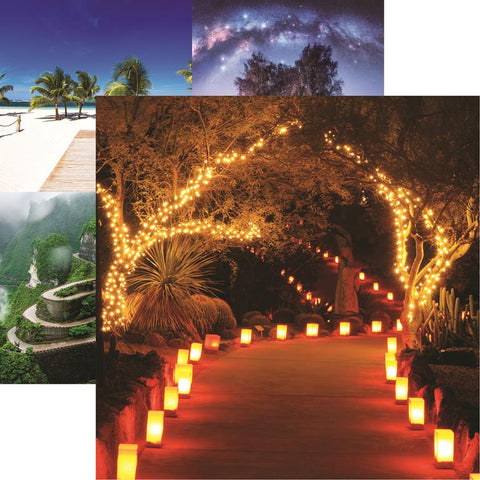 Reminisce Pathways Luminaries Patterned Paper