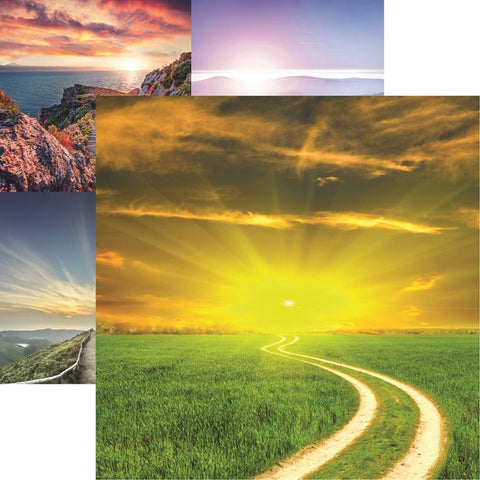 Reminisce Pathways The Sun Will Rise Patterned Paper