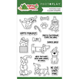 Photoplay Paper Santa Paws 4"x6" Dog Photopolymer Stamp Set