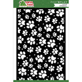 Photoplay Paper Santa Paws 6x9 Reuseable Stencil