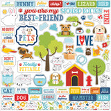 Echo Park Pets Element Sticker Sheet