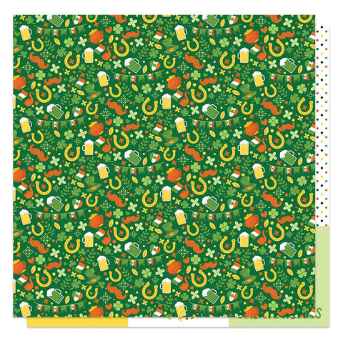 Photoplay Paper Pot Of Gold Shenanigans Patterned Paper