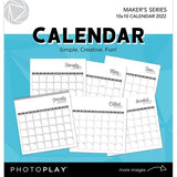 Photoplay Paper Makers Series 2022 10x10 Calendar