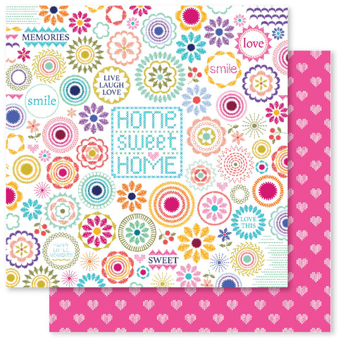 Paper Rose Studio Happy Stitches Happy Stitches A Patterned Paper