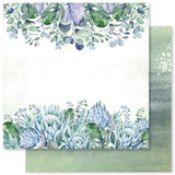 Paper Rose Protea Garden Paper D Patterned Paper