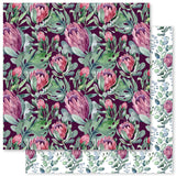 Paper Rose Protea Garden Patterns Paper B Patterned Paper
