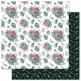 Paper Rose Protea Garden Patterns Paper E Patterned Paper