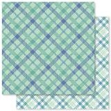 Paper Rose Cozy Days Plaids Paper D Patterned Paper