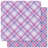 Paper Rose Cozy Days Plaids Paper F Patterned Paper