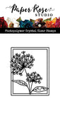Paper Rose Studio Floral Frame 2 Clear Stamp
