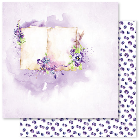 Paper Rose Studio Violet Dream Paper E Patterned Paper