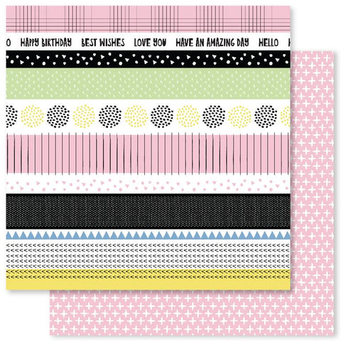 Paper Rose Fun Vibes Paper C Patterned Paper