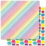Paper Rose School Zone Paper F Patterned Paper