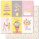Paper Rose Studio Birthday Girl Paper A Patterned Paper