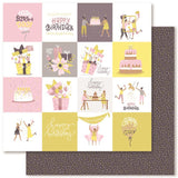Paper Rose Studio Birthday Girl Paper E Patterned Paper
