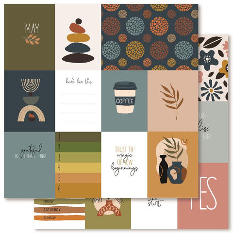 Paper Rose A Brand New Year Paper C Patterned Paper