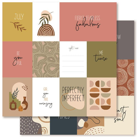 Paper Rose A Brand New Year Paper D Patterned Paper