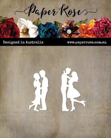 Paper Rose Studio Couples in Love Metal Cutting Die