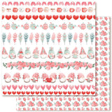 Paper Rose Studio Gnomie Hugs Patterned F Patterned Paper
