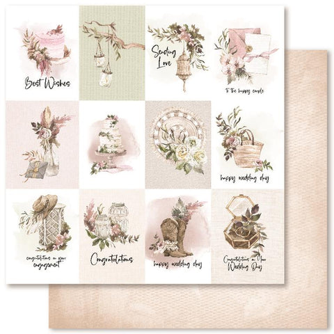 Paper Rose Boho Wedding Paper A Patterned Paper