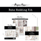 Paper Rose Boho Wedding Cardmaking Kit