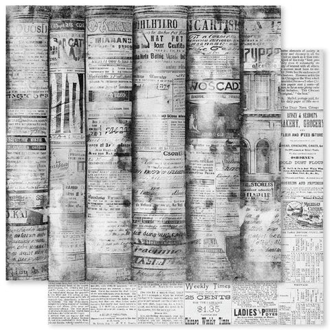 Paper Rose Studio Fine Print Paper E Patterned Paper