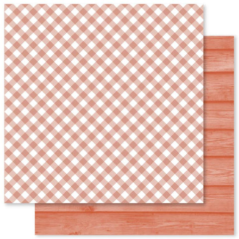 Paper Rose Studio Summer Picnic Basics Paper B Patterned Paper