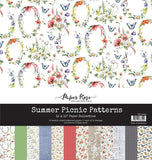 Paper Rose Studio Summer Picnic Patterns 12x12 Paper Pack