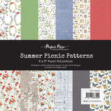 Paper Rose Studio Summer Picnic Patterns 6x6 Paper Pack
