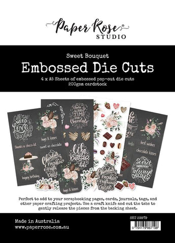 Paper Rose Studio Sweet Bouquet Die Cut Embellishments