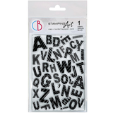 Ciao Bella Baby Alphabet 4"x6" Clear Stamp Set
