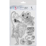 Ciao Bella Clear Stamp Set 6"x8" Nature Fairy