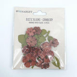 49 and Market Rustic Blooms - Cranberry