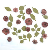 49 and Market Rustic Blooms - Cranberry