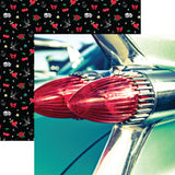 Reminisce Rockabilly Classic Ride Patterned Paper