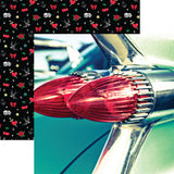 Reminisce Rockabilly Classic Ride Patterned Paper