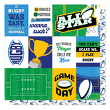 Photoplay Paper MVP Rugby Game Day Patterned Paper
