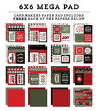 Echo Park Salutations Christmas Cardmakers 6X6 Mega Paper Pad