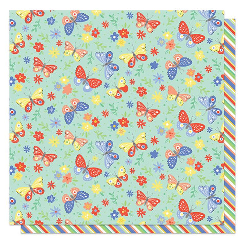 Photoplay Paper Showers & Flowers Spread Your Wings Patterned Paper