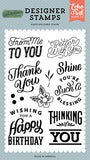 Echo Park Salutations No. 2 Better With You Designer Stamp Set