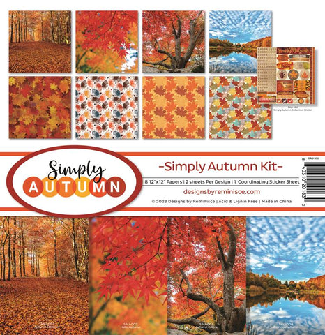 Reminisce Simply Autumn Collection Kit