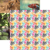 Reminisce Say What? Colorful Spots Patterned Paper