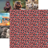 Reminisce Say What? leopard spots Patterned Paper