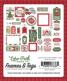 Echo Park Santa Claus Lane Frames & Tags Embellishments